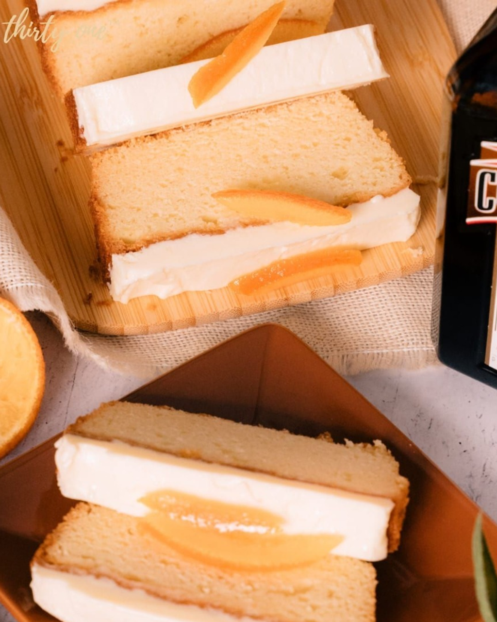 Cointreau Orange Butter Loaf Cake