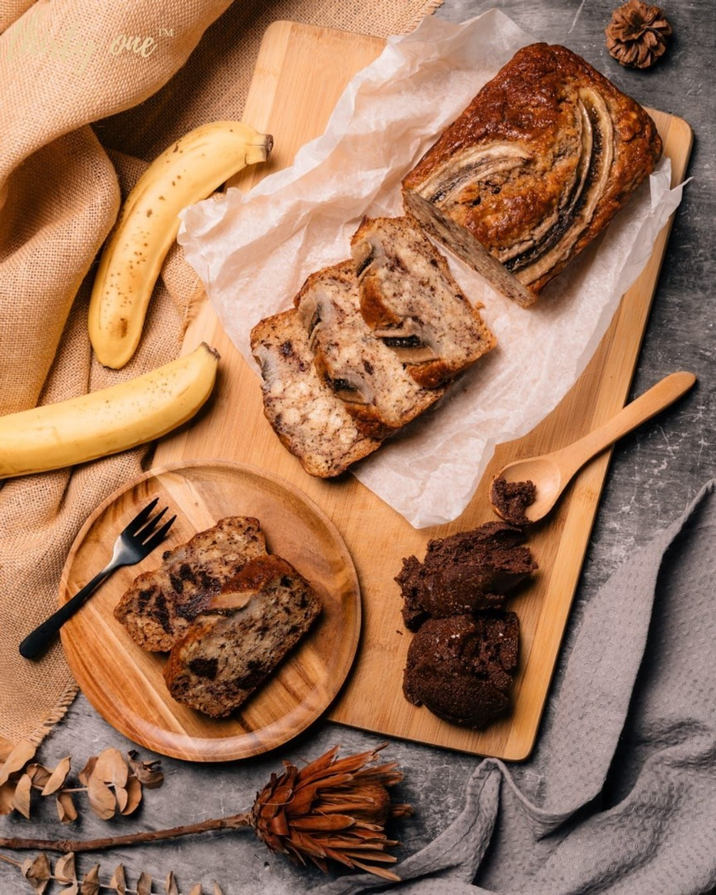 Gianduia Banana Loaf