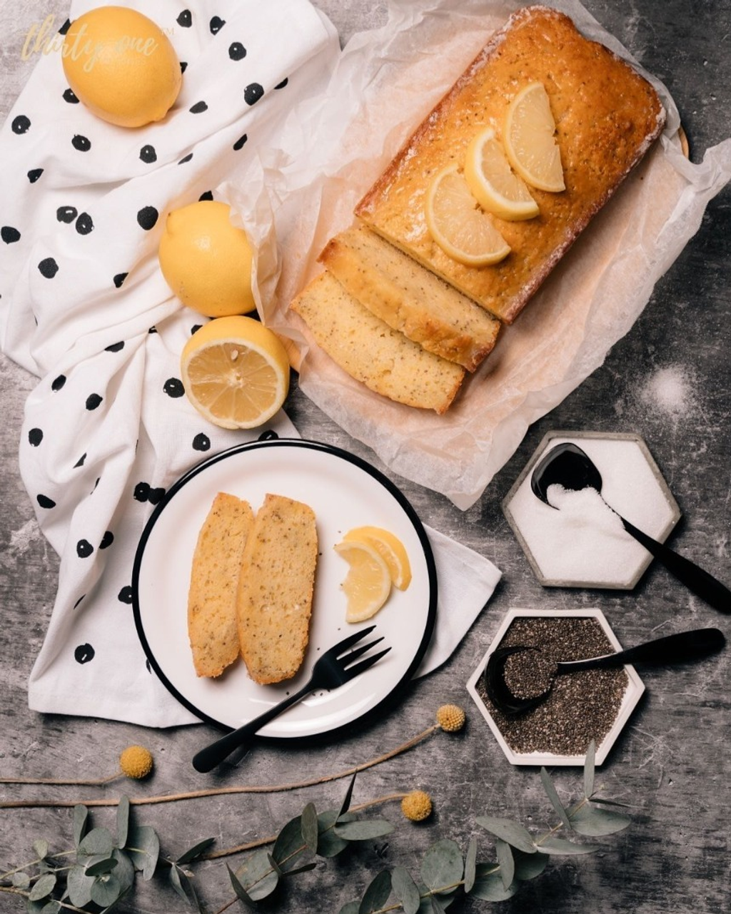 Lemon Chiaseed Loaf Cake