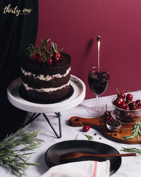 Not-So-Traditional Black Forest Cake