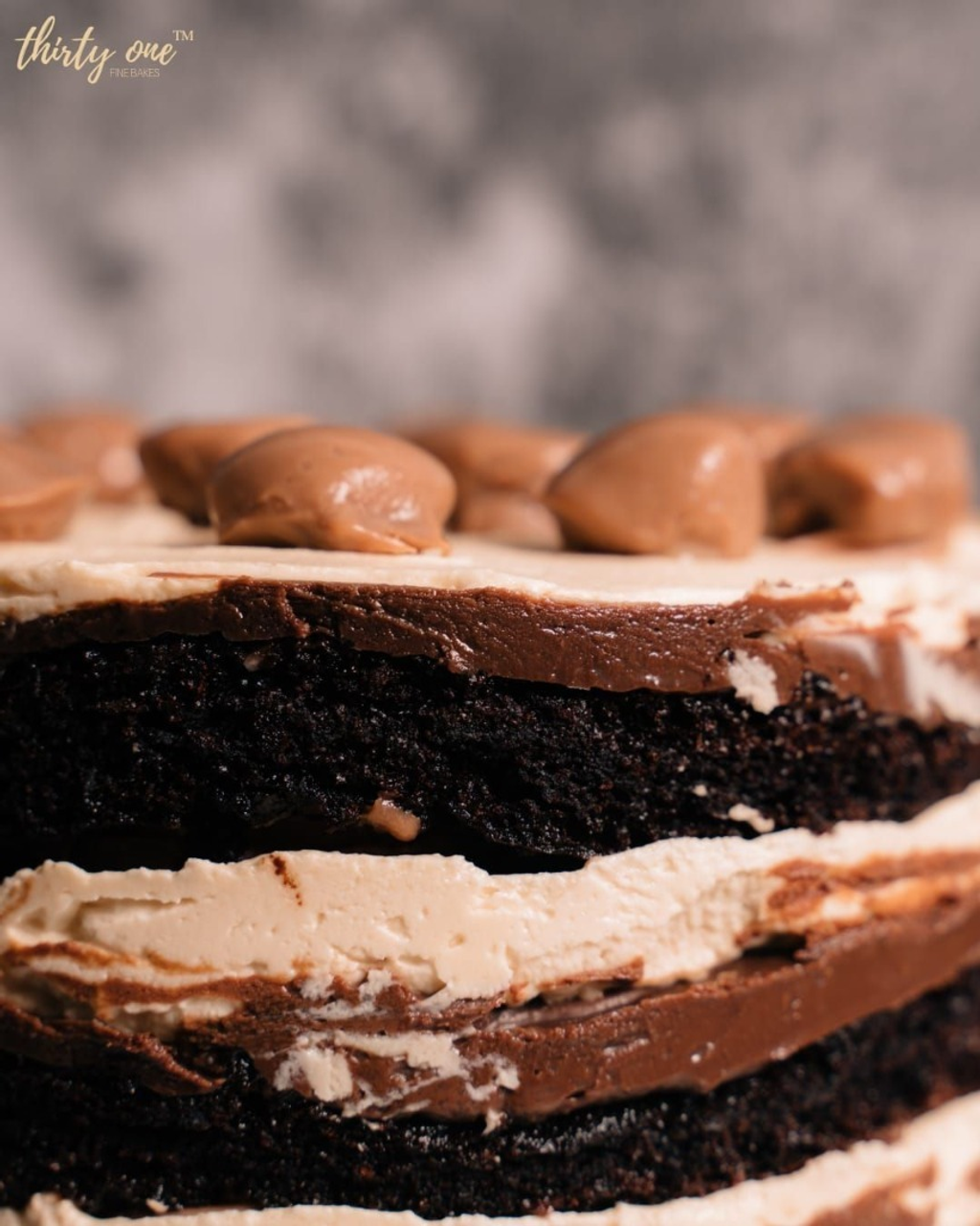 Virgin Baileys Chocolate Cake