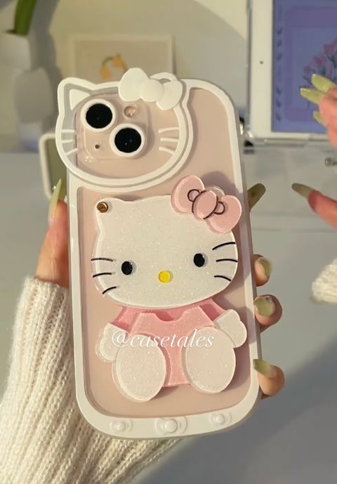 Hello Kitty 3D Case with built-in Mirror
