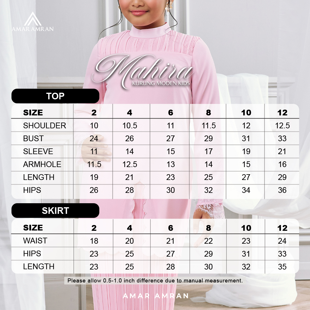 KURUNG MODEN MAHIRA KIDS