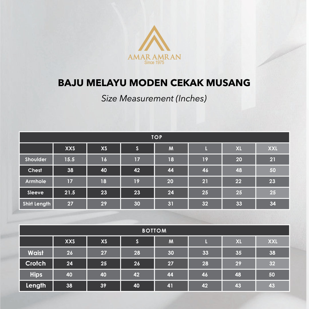 SIZE-CHART-BAJU-MELAYU-XXS-2XL