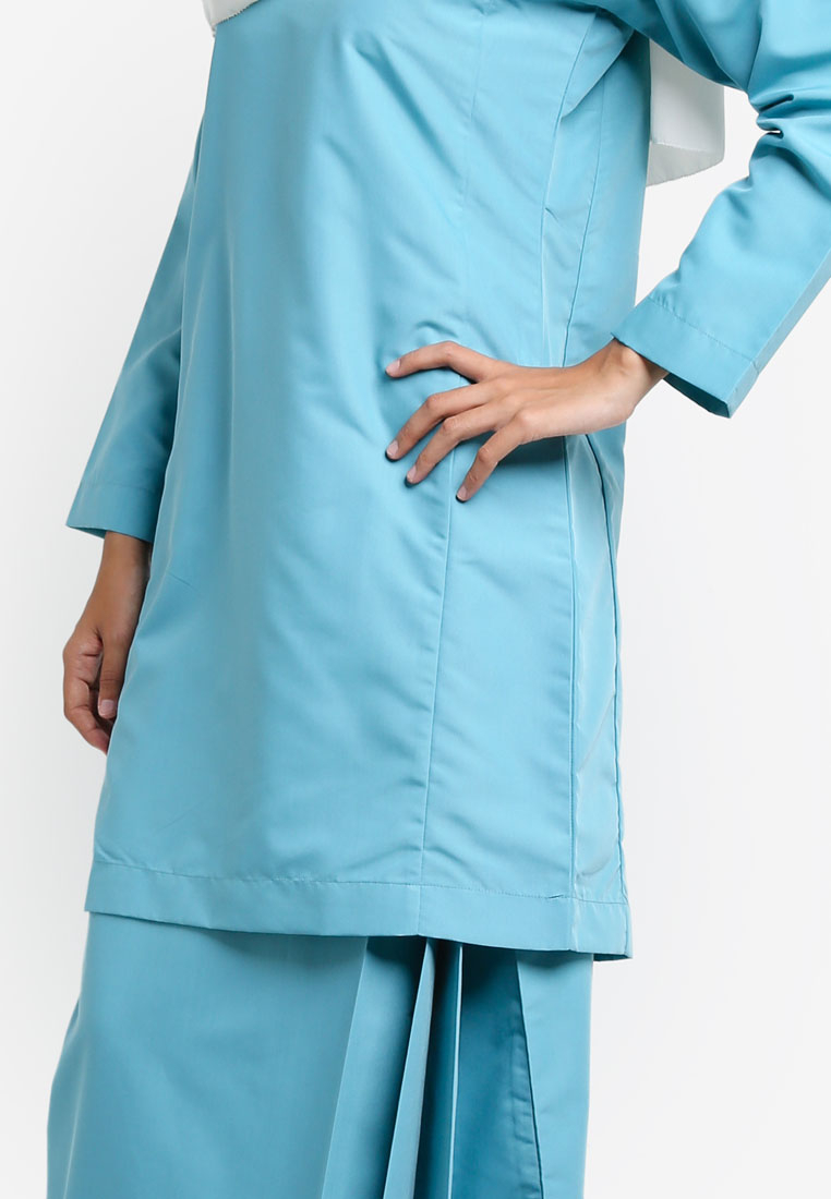  Baju  Kurung  Qasidah Baby  Blue  AA4071BK AMAR AMRAN 