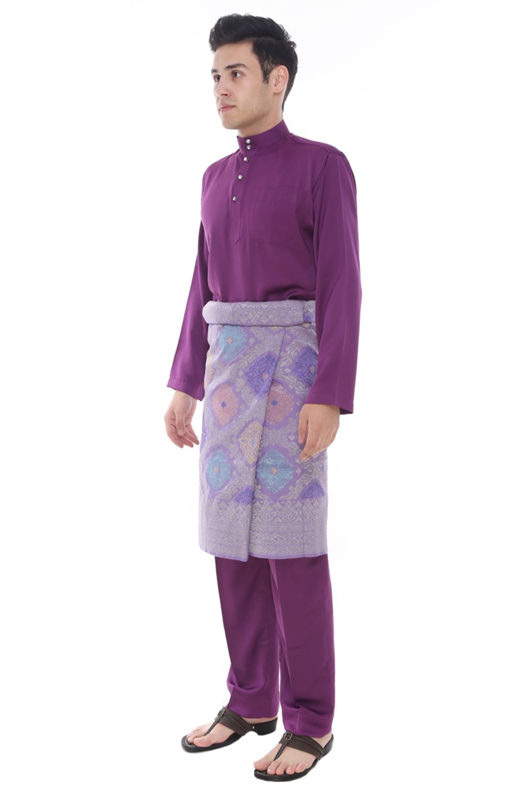 Baju Melayu Classic Dark Purple Aa1013bm Amar Amran
