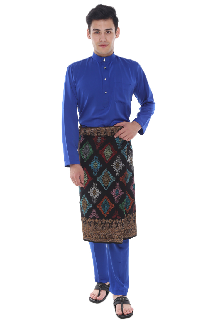 55 Baju Melayu  Royal Blue Inspirasi Terpopuler 