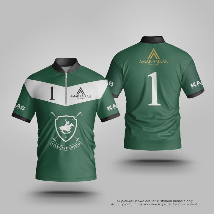 MOCKUP MANDARIN ZIPPER HIJAU