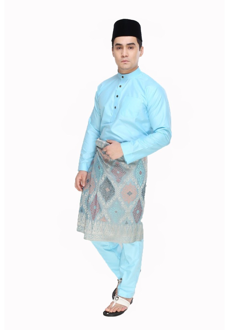 Baju Melayu Warna Grey - Katalog Busana Muslim