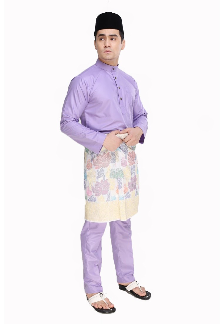 baju kurung purple lavender