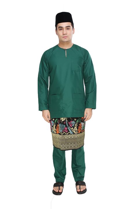 Johor baju teluk belanga Baju melayu