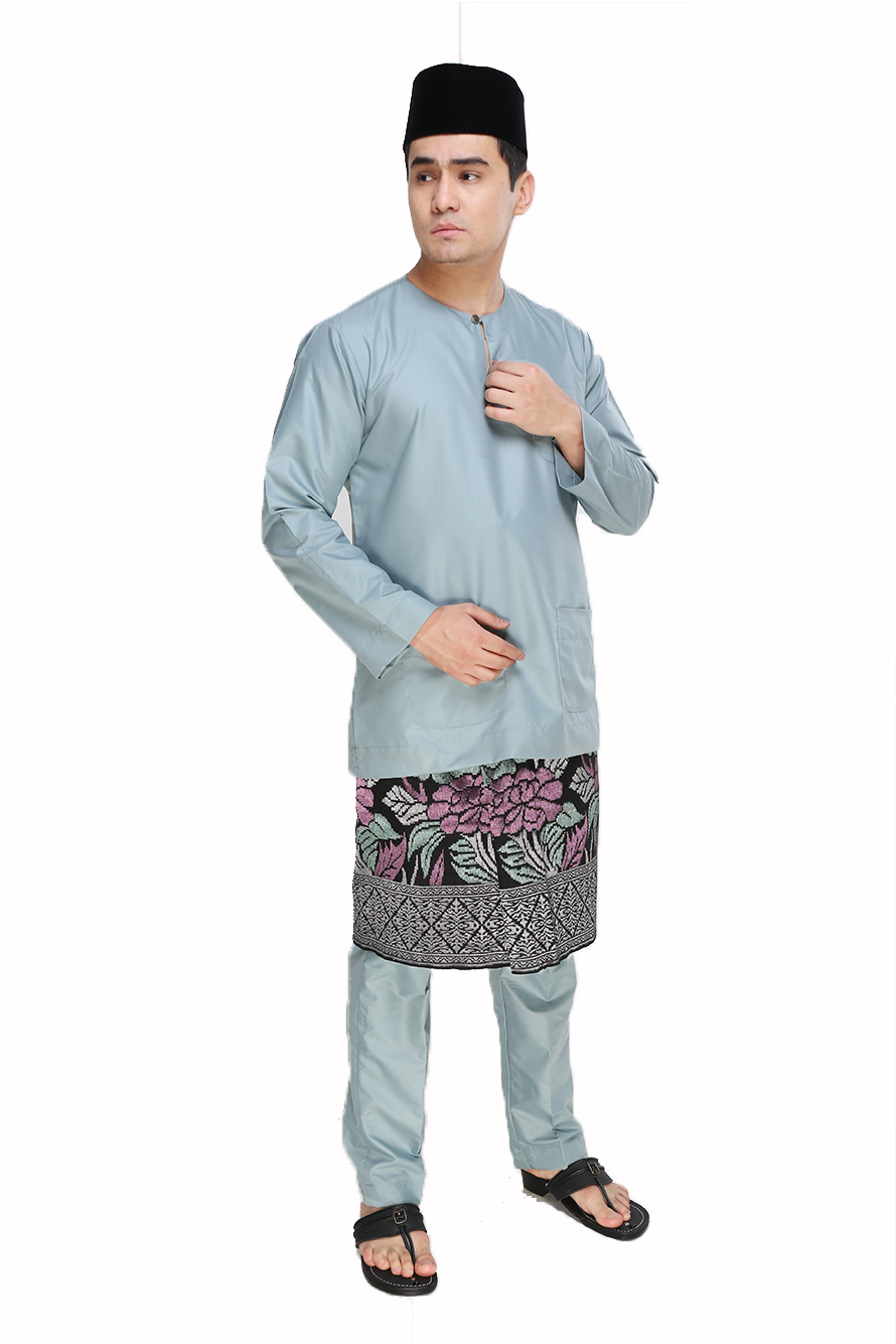  Baju  Melayu  Moden Teluk  Belanga  Earth AA1060BM AMAR 