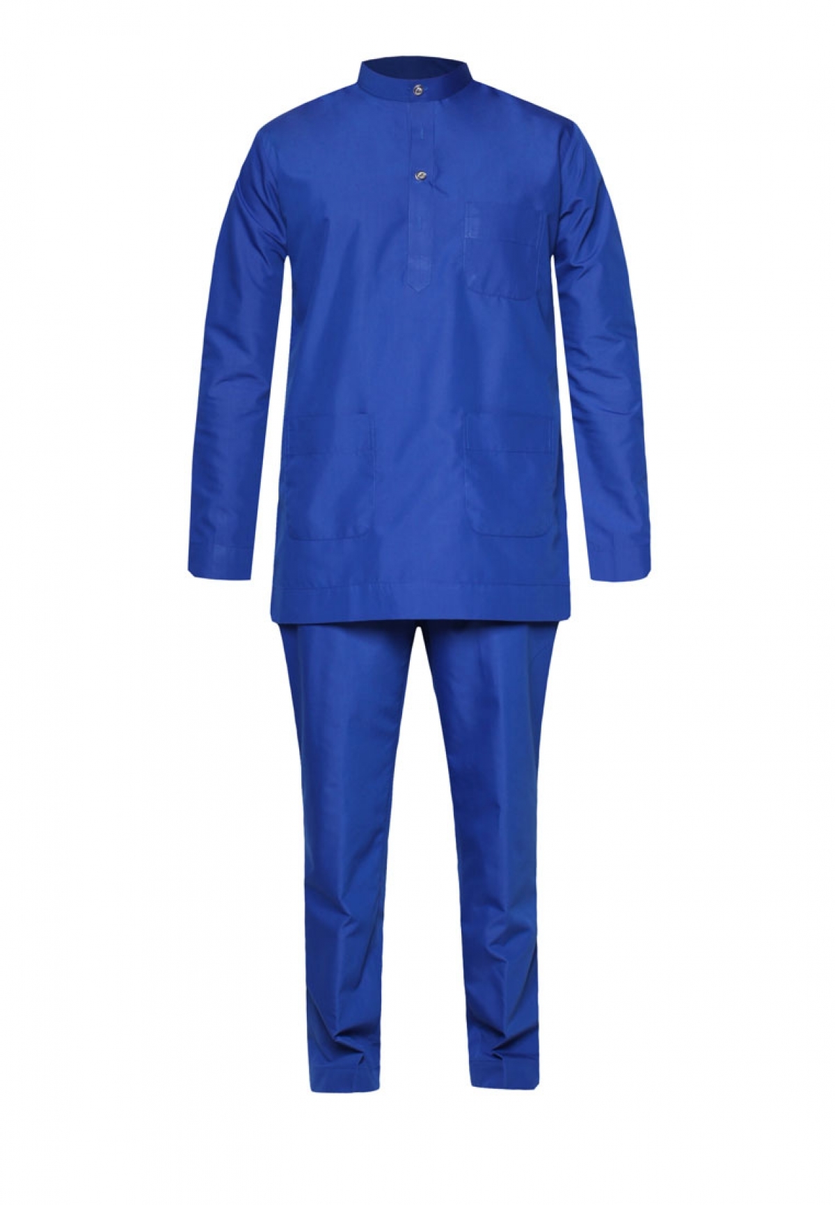  Baju Melayu Moden Cekak Musang Royal Blue AA1030BM 