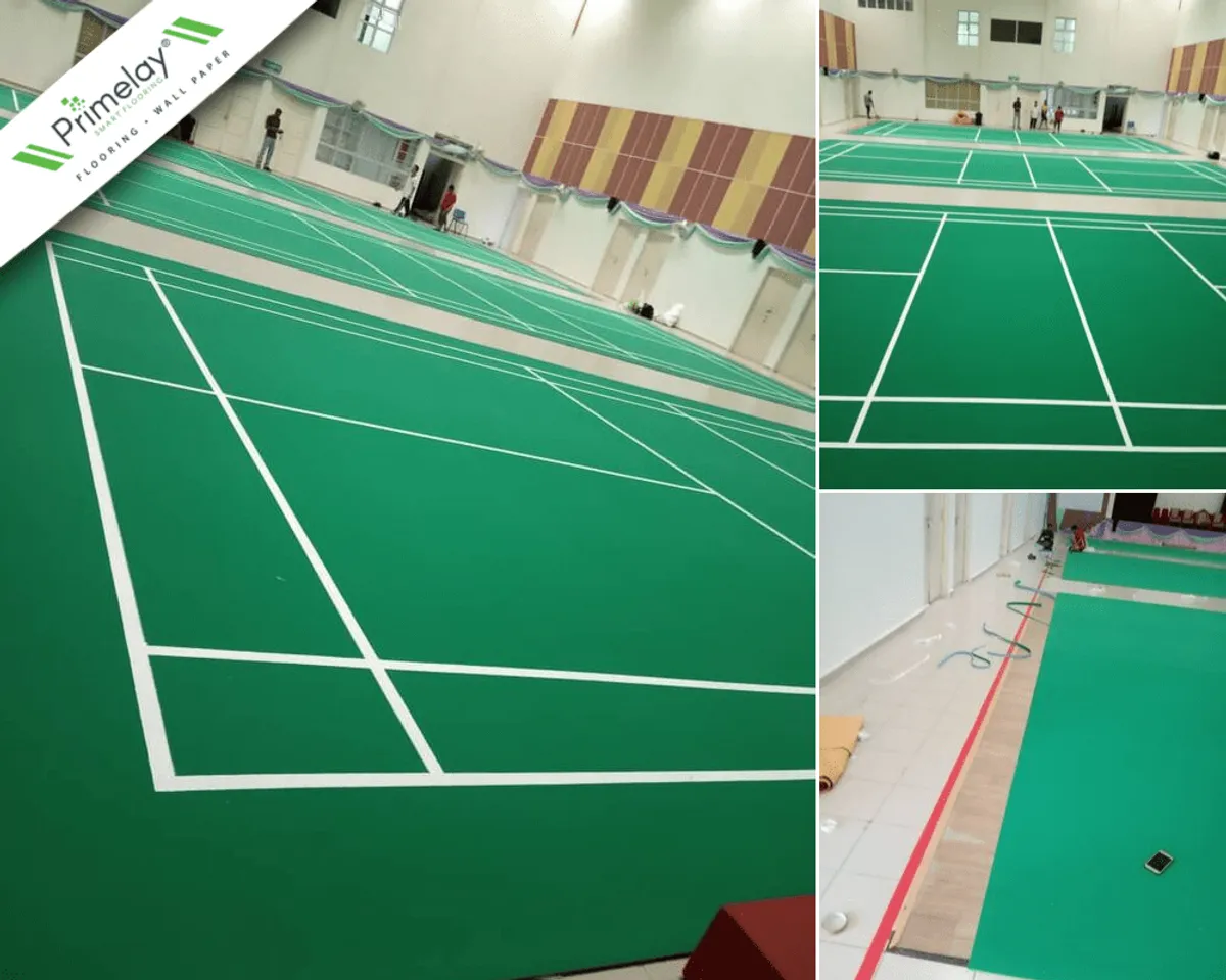 Projek Gelanggang Badminton Pasir Sungai Udang Melaka