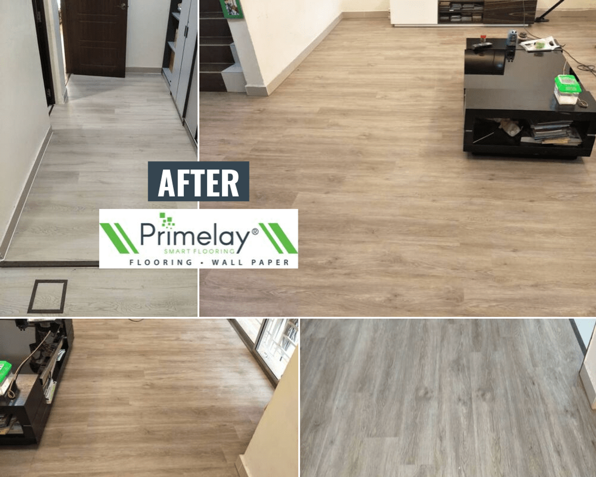 Perfect Work for 600sqft SPC Vinyl Flooring Supply Install