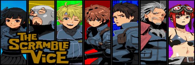 像素橫板過關遊戲《爆轟機動隊》The Scramble Vice 登陸Steam，2024年預計發售
