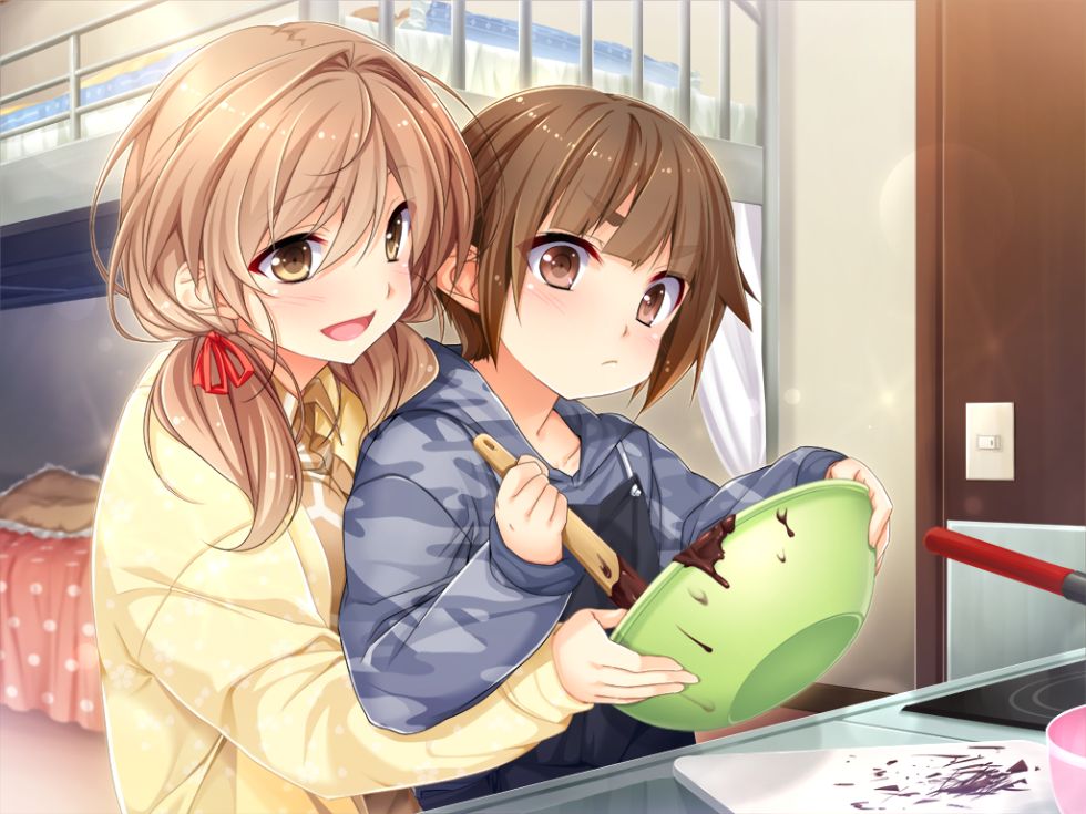 Wanting Wings 百合互動場景 CG