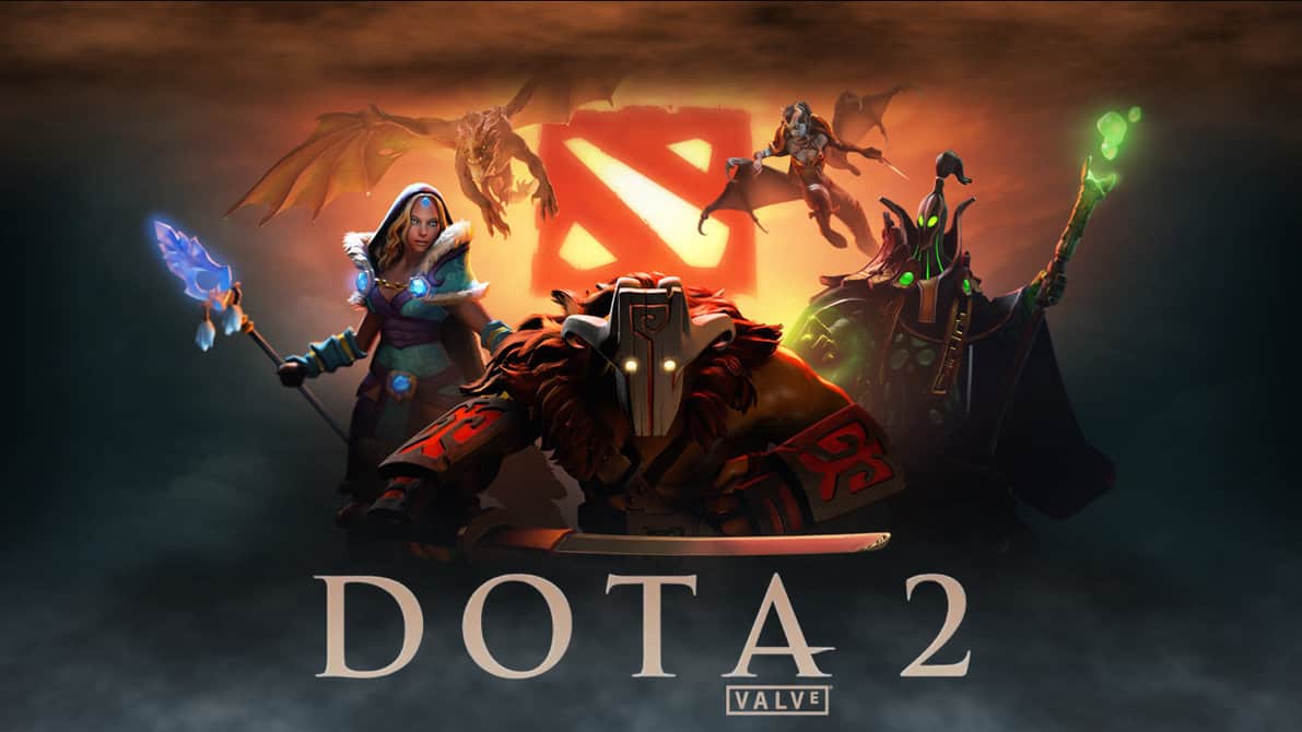 DOTA2 遊戲封面展示