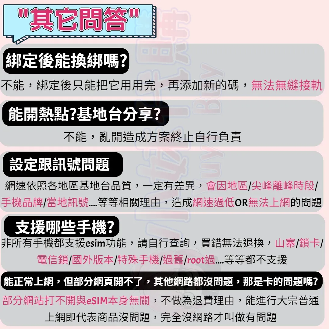 小妹代購YuyiBuy esim網卡 使用教學與重要說明圖 1