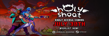 steam 新上架《Holy Shoot》街機風格、操作簡單卻令人上癮的小品遊戲