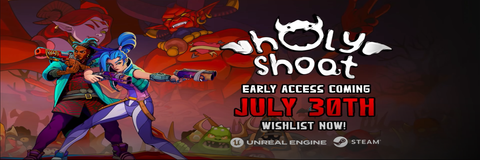 steam 新上架《Holy Shoot》街機風格、操作簡單卻令人上癮的小品遊戲