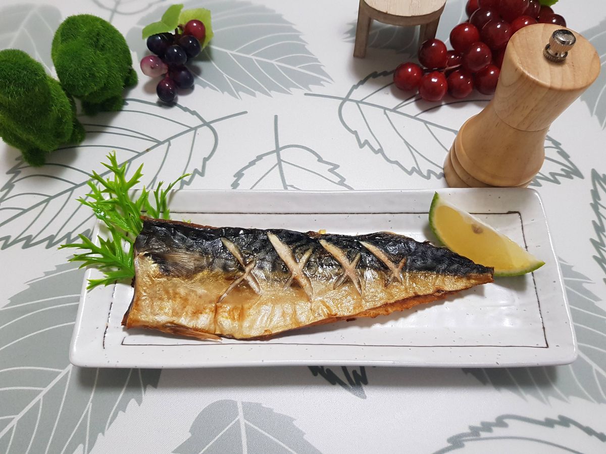 鄰洋小食譜-烤挪威薄鹽鯖魚