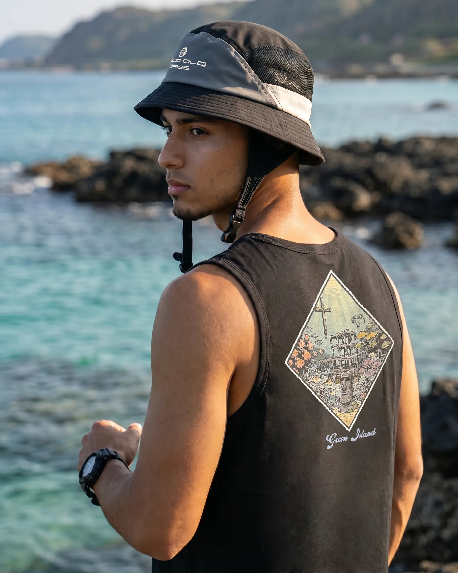HAGWOUTDOOR 綠島背面