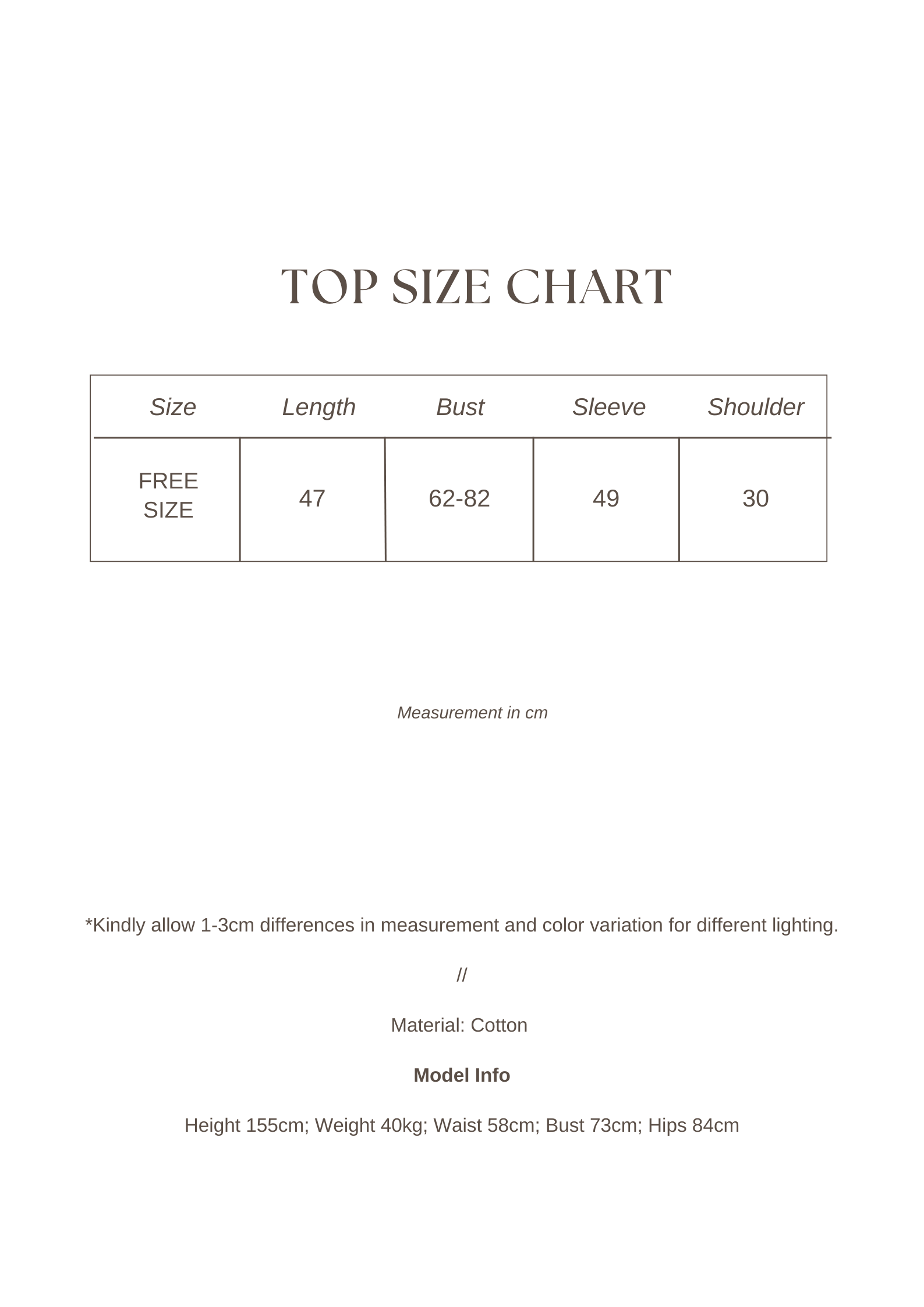 A ruffle blouse