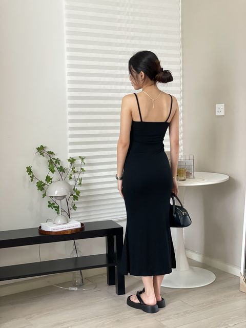 Padded Bodycon Dress - Black – Avianna Studio