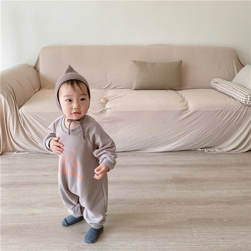 Haru A Life 童裝飾品服飾專賣店 - 男女童熊熊包屁衣