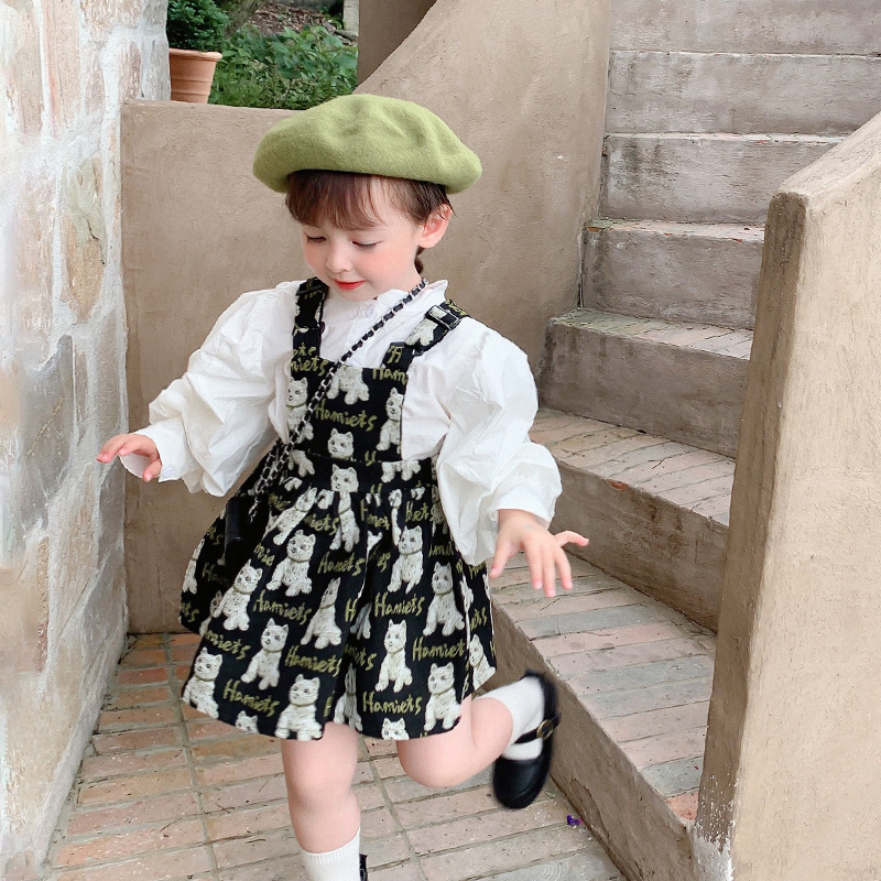Haru A Life 童裝飾品服飾專賣店 - 復古刺繡連身裙