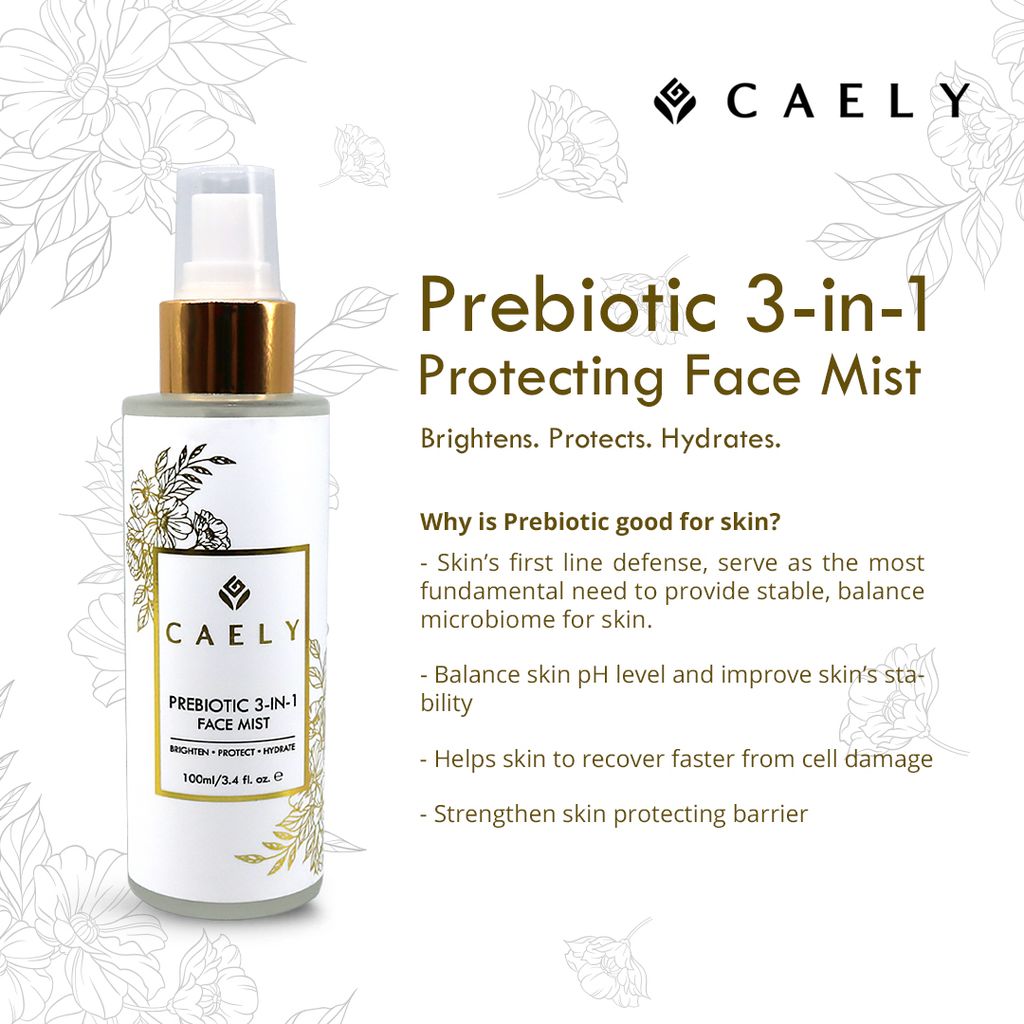 Prebiotic Skin Care Collection - Face Cleanser + Face Mist + Facial