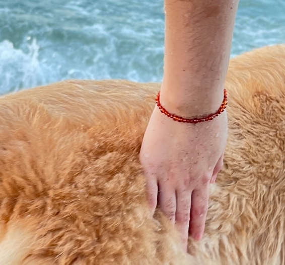 margaux紅石榴石手鍊, 蘊含深紅色的熱情能量