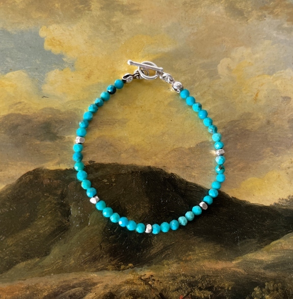 zelie綠松石手鍊, 近拍特寫圖