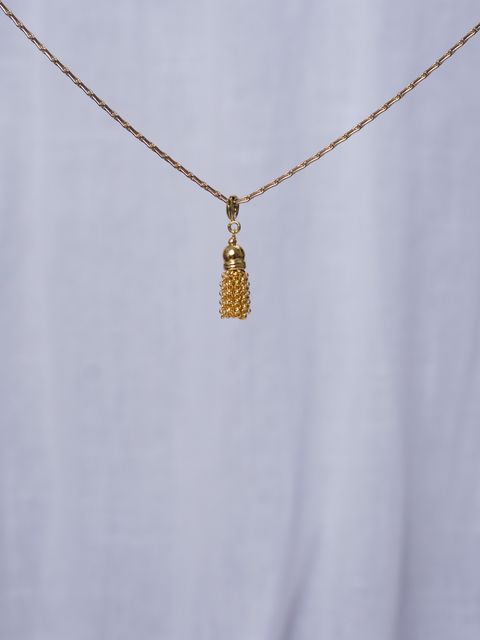 金色小金屬流蘇吊墜1