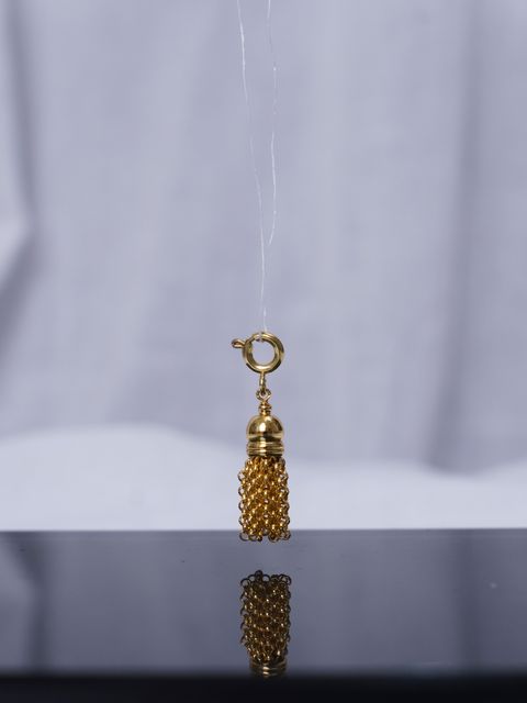 金色小金屬流蘇吊墜