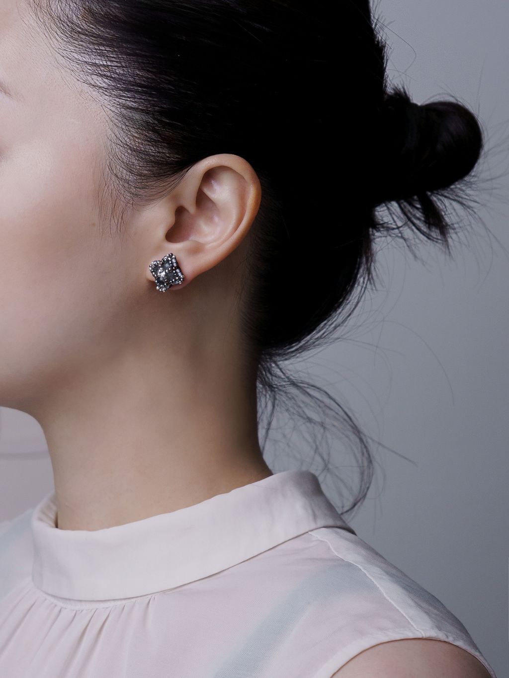 小拜占庭耳環_月光石_上耳1_1