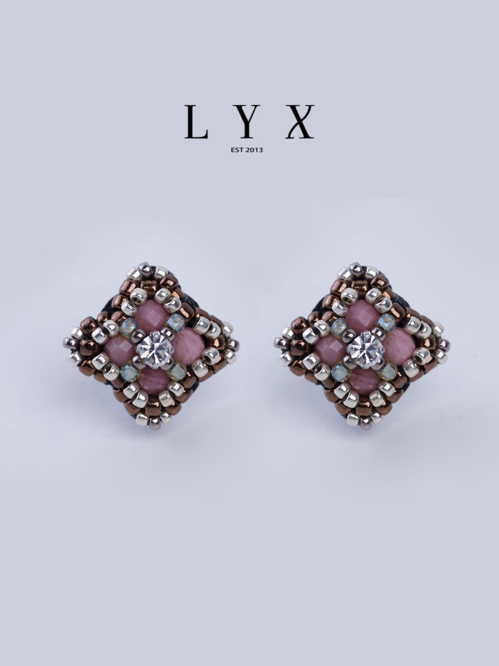 LL_小拜占庭耳環_粉1