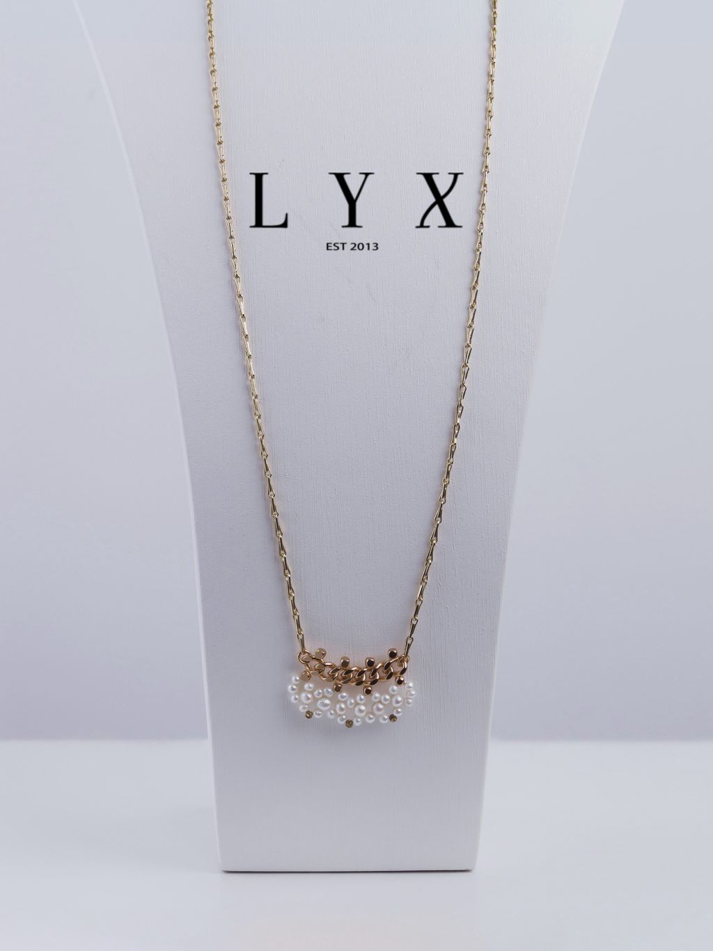 L_0_古銅淡金tender項鍊_白