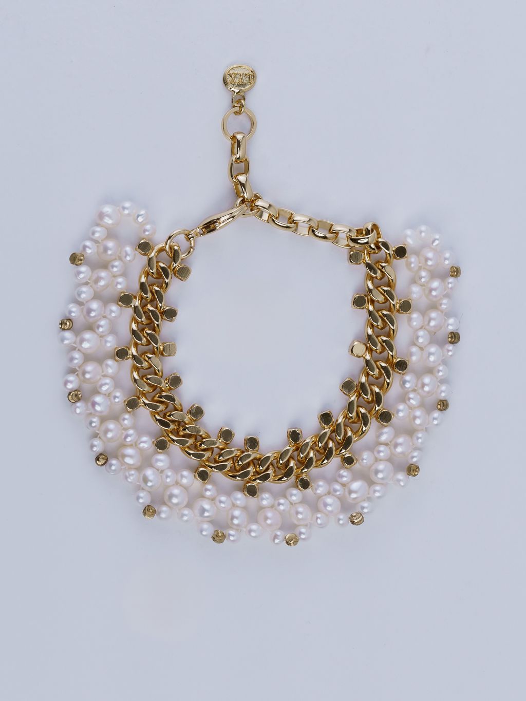 0_古銅淡金tender手環_白1