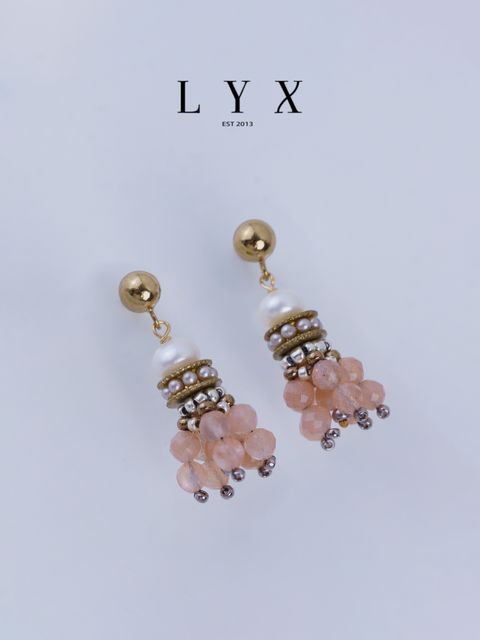 new_櫻花流蘇耳環_白背1