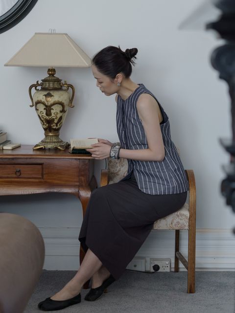 藍色梅花經典手環_上3