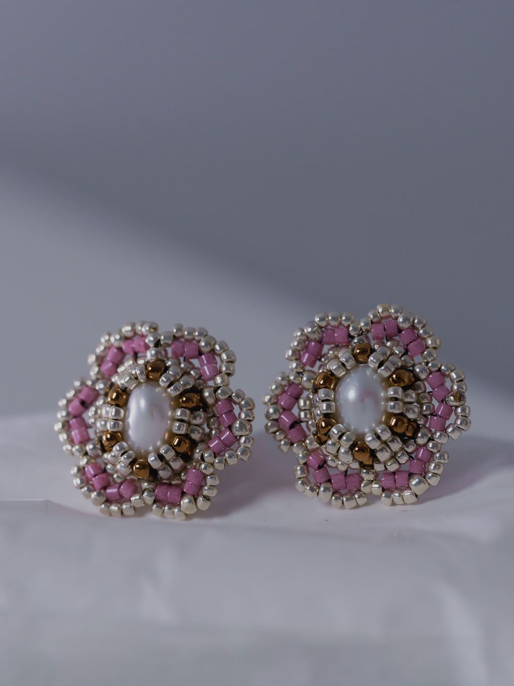 新品-桃紅小花_白背1