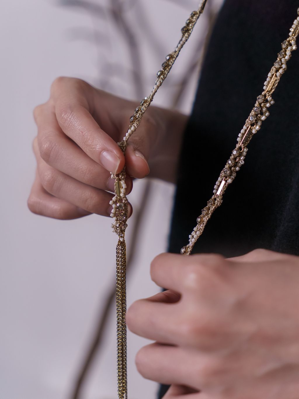 金絲帶流蘇綁帶1