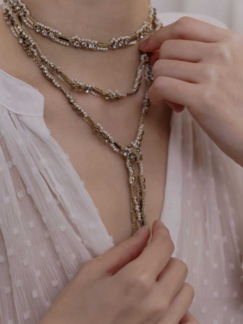 金絲帶流蘇綁帶6