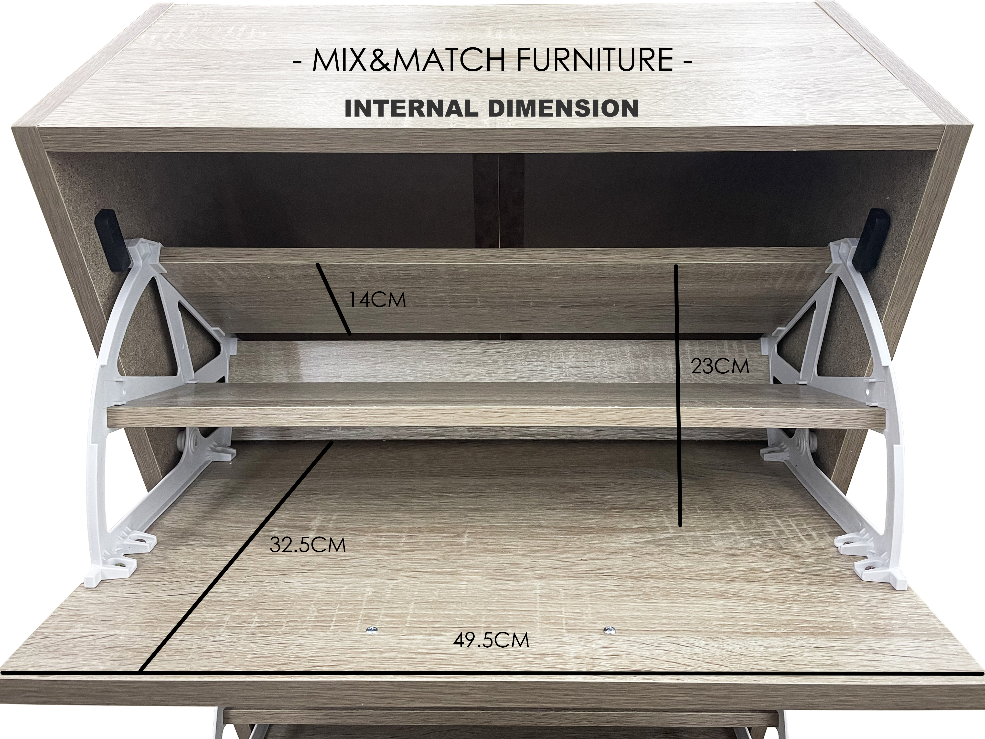 SC80002669 INTERNAL DIMENSION (DRAWER)