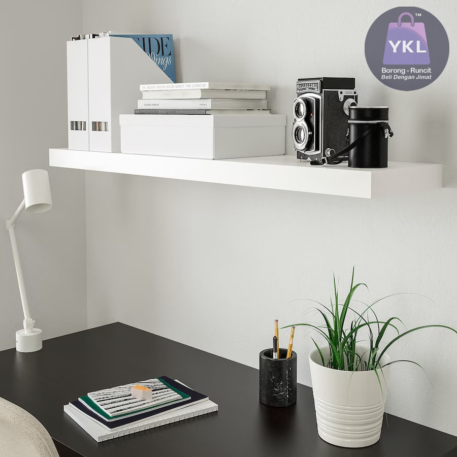 WALL SHELVES (WHITE)