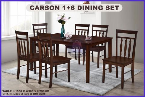 CARSON 1+6 (WALNUT)