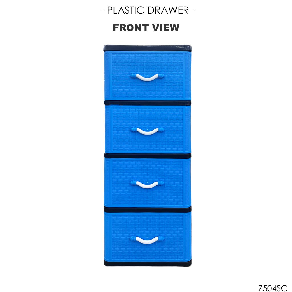 PLASTIC DRAWER 7504SC FRONT VIEW