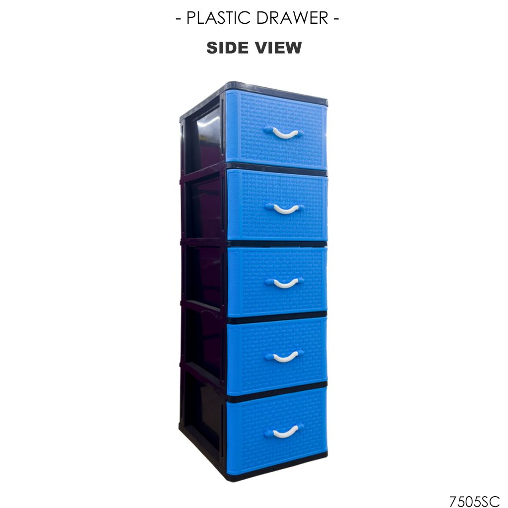 PLASTIC DRAWER 7505SC SIDE VIEW